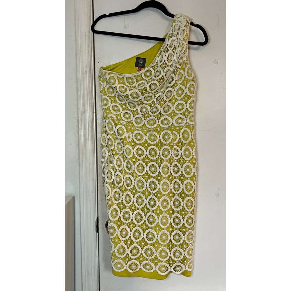 Vince Camuto (8) one shoulder dress